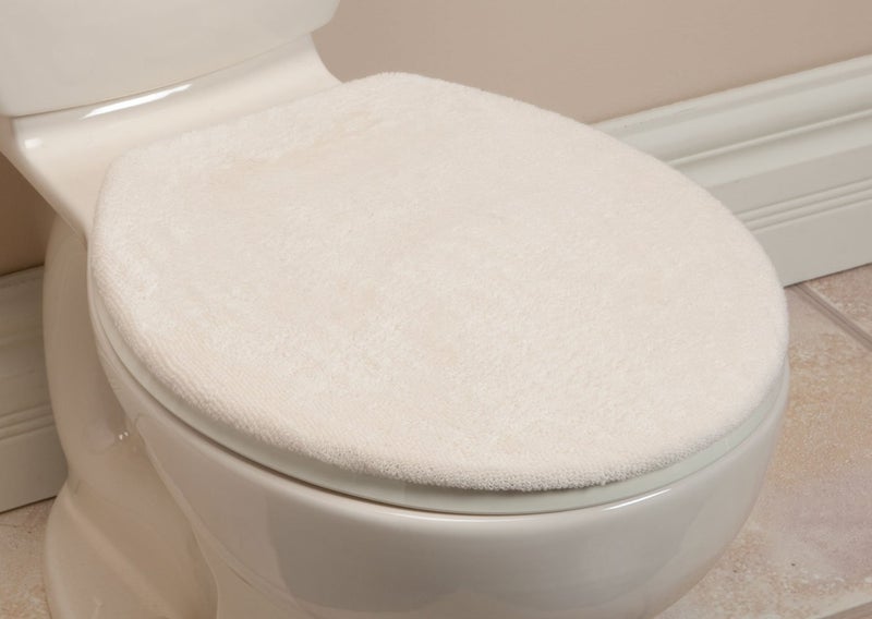 Fox Valley Traders Toilet Lid Covers  Ivory - Image 2